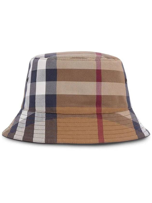 House Check Bucket Hat Brown - BURBERRY - BALAAN 2