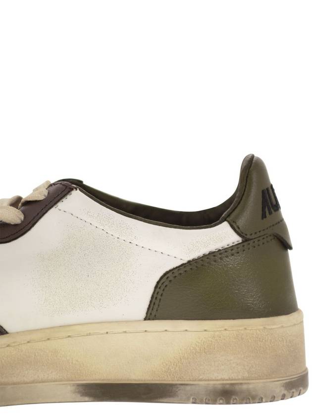 SUPER VINTAGE - Leather Sneakers - AUTRY - BALAAN 7