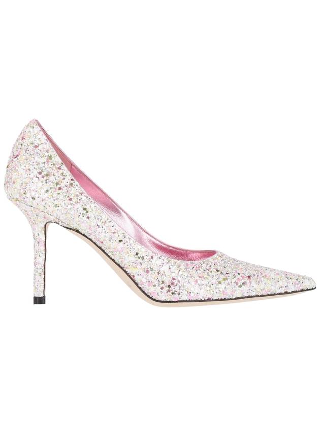 Love 85 Frosted Glitter Pumps Heel Candy Pink - JIMMY CHOO - BALAAN 2