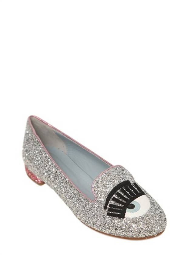 10MM FLIRTING GLITTER LOAFERS - CHIARA FERRAGNI - BALAAN 3