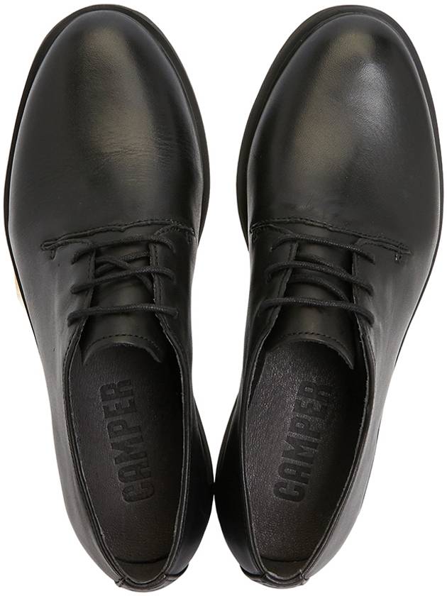 Iman Leather Derby Black - CAMPER - BALAAN 3