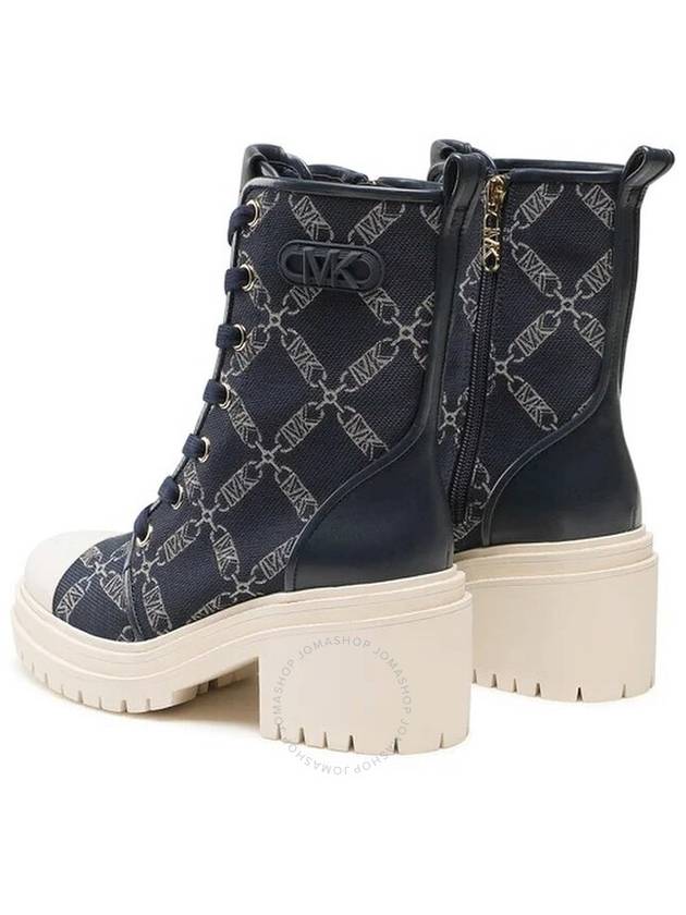 Michael Kors Logo Jacquard Hanley Combat Boots, Brand Size 7 ( US Size 7 ) - MICHAEL KORS - BALAAN 3