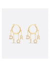 Revolution Earrings Gold - DIOR - BALAAN 1