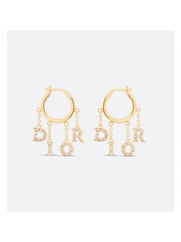 Revolution Earrings Gold - DIOR - BALAAN 1