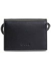 Bou Strap Wallet Black - GANNI - BALAAN 4