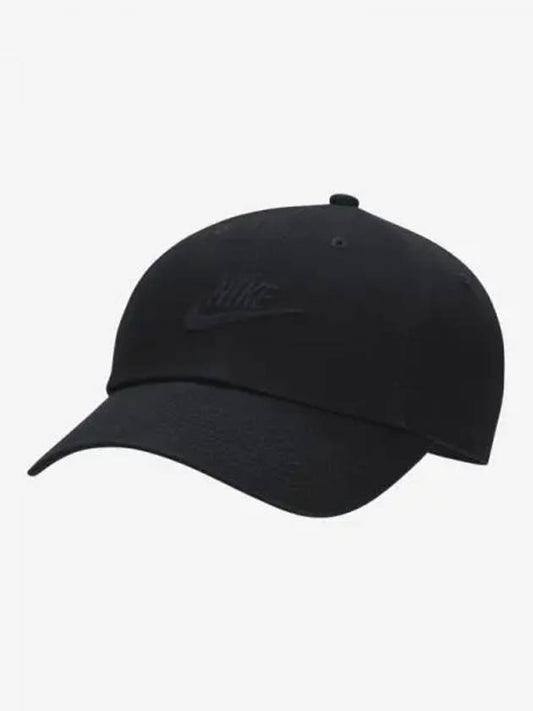 Club Unstructured Futura Washed Ball Cap Black - NIKE - BALAAN 2