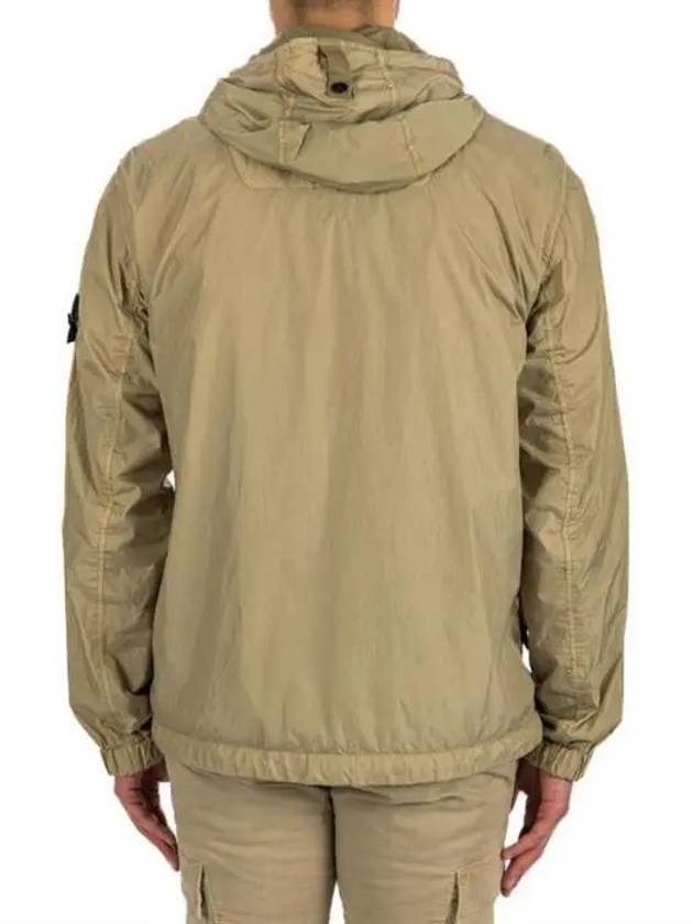 Garment Dyed Crinkle Reps R-Nylon Windbreaker Sand - STONE ISLAND - BALAAN 5