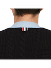 Single Breasted Button Cardigan - THOM BROWNE - BALAAN 8