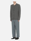 Cashmere Back Stitch Cardigan Grey - MAISON MARGIELA - BALAAN 4