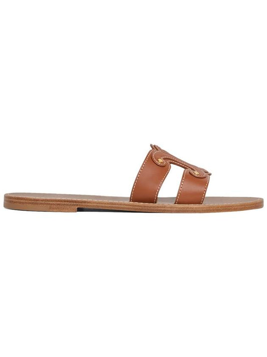 Triomphe Calfskin Mule Tan - CELINE - BALAAN 2