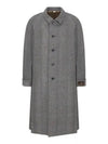 Houndstooth Check Single Coat Grey - GUCCI - BALAAN 2