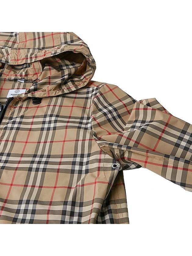 Women's Everton Vintage Check Hooded Jacket Beige - BURBERRY - BALAAN 5