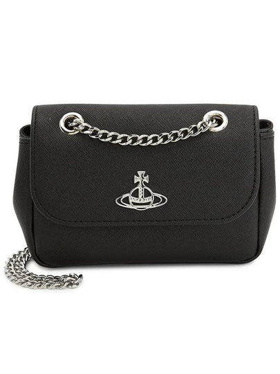 Small Pulse Women s Chain Cross Bag 5C01000CW S000B N401 - VIVIENNE WESTWOOD - BALAAN 2