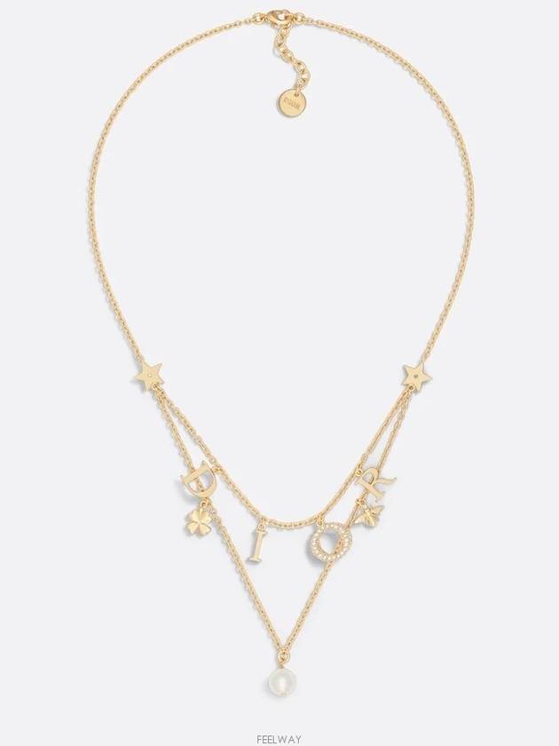 Revolution Double Chain Necklace Gold - DIOR - BALAAN 2