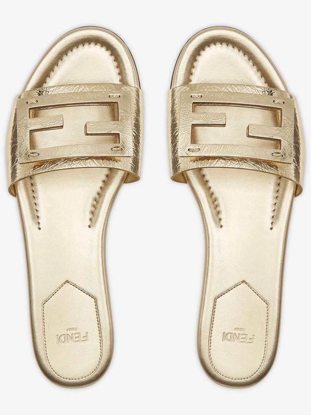 Fendi Sandals Golden - FENDI - BALAAN 4