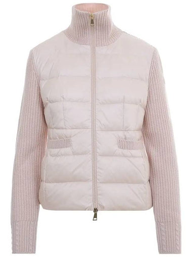 9B00033 M1241 51M Women s Wool Padded Quilted Zipper Jacket - MONCLER - BALAAN 1