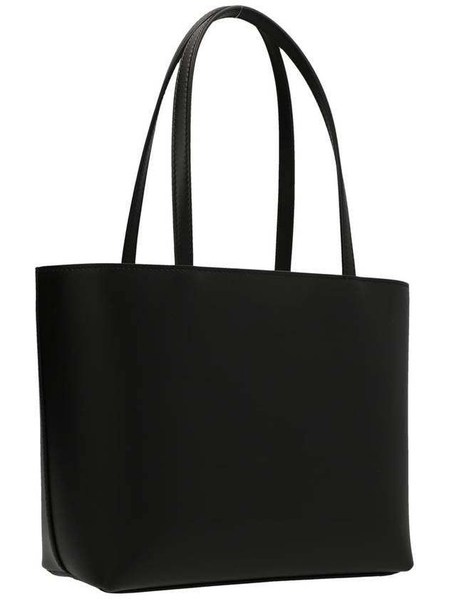 Logo Embossing Small Tote Bag Black - DOLCE&GABBANA - BALAAN 3