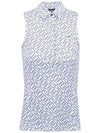 Dena Print Sleeveless White Navy Bridge - J.LINDEBERG - BALAAN 2