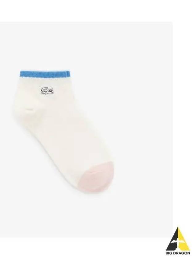 Women s Tipping Point Ankle Socks OFFWHITE Off White - LACOSTE - BALAAN 1