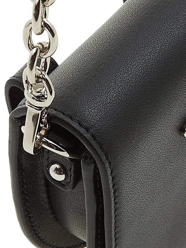 Smooth Leather Nano Saddle Cross Bag Black - VIVIENNE WESTWOOD - BALAAN 9