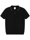 Men's Boucle Collar Short Sleeve Knit MMSWN5T30 900 - AT.P.CO - BALAAN 7