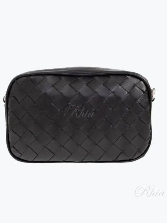 Intrecciato Camera Mini Cross Bag Black - BOTTEGA VENETA - BALAAN 2