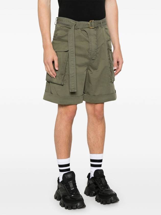 Balmain Shorts Green - BALMAIN - BALAAN 3