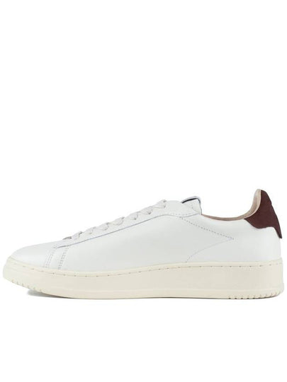 Autry Sneakers Dallas Low In White And Brown Leather. - AUTRY - BALAAN 2