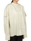 Women's Shirt NEPTUNE SNW 1109 DOVE - STUDIO NICHOLSON - BALAAN 3