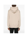 French Terry Zip Up Hoodie Clay Brown - Y-3 - BALAAN 5