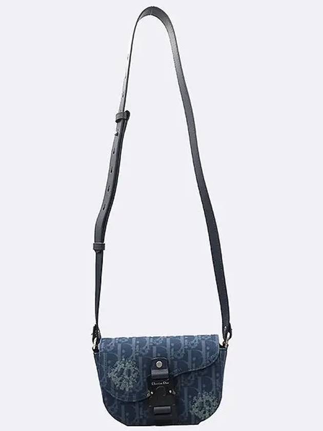 2ADCA435DDO x Denim Tears Saddle Pouch Strap Shoulder Bag - DIOR - BALAAN 4