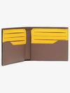 All-over FF Motif Half Wallet Brown - FENDI - BALAAN 3