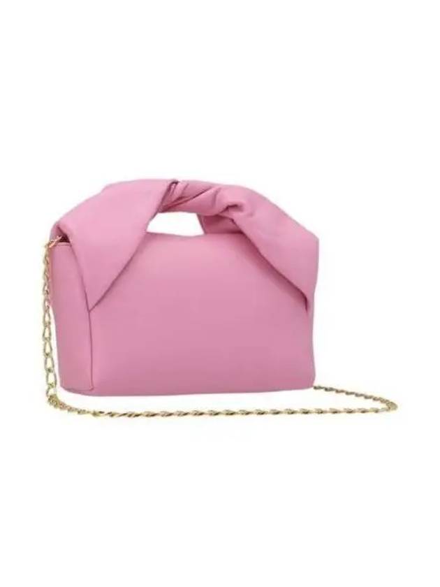 Twister Leather Medium Tote Bag Pink - JW ANDERSON - BALAAN 2