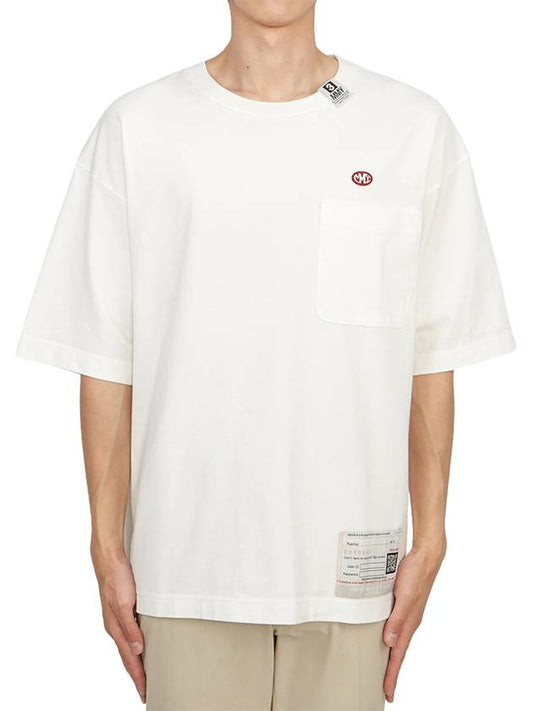 Men's Short Sleeve T-Shirt A12TS641 WHITE - MAISON MIHARA YASUHIRO - BALAAN 1