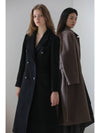 Caigienne Minimal Tailored Wool Coat - CAHIERS - BALAAN 4