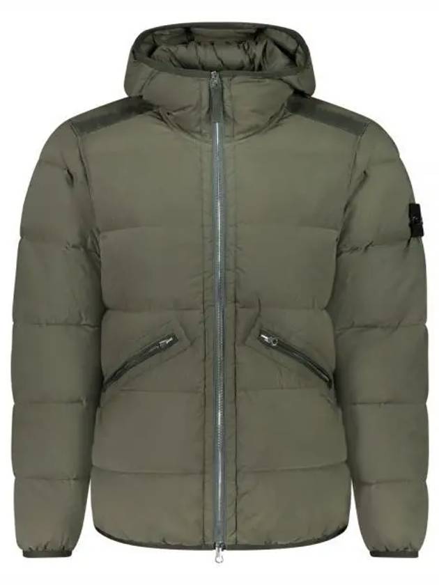 Seamless Tunnel Nylon Down Padding Green - STONE ISLAND - BALAAN 2