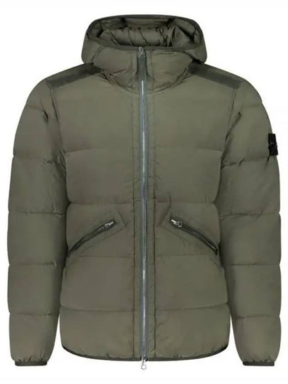 Seamless Tunnel Nylon Down Padding Green - STONE ISLAND - BALAAN 2