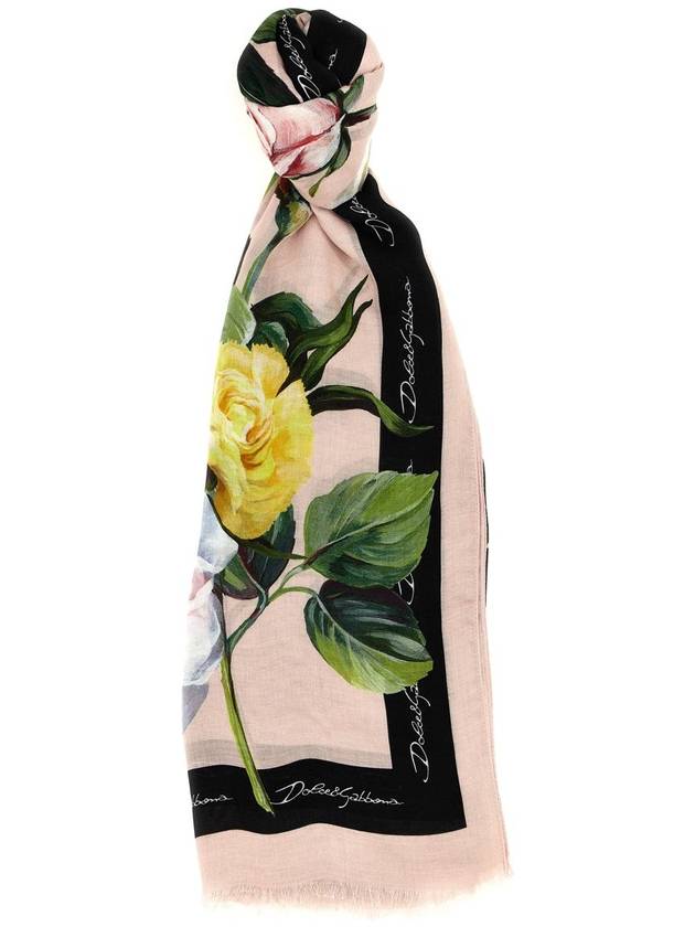 Dolce & Gabbana Floral Scarf - DOLCE&GABBANA - BALAAN 1