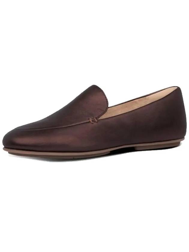 Lena Loafers Chocolate Brown Leather Women - FITFLOP - BALAAN 1