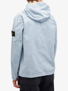 Wappen Old Effect Hooded Jacket Light Blue - STONE ISLAND - BALAAN 4