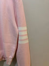 4 Bar Armband Milano Stitch Knit Top Light Pink - THOM BROWNE - BALAAN 3