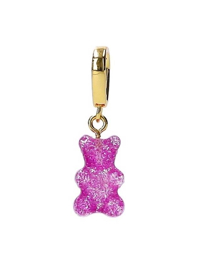 Nostalgia Bear Pendant NOSTALGIABEAR PAVEMAGENTA - CRYSTAL HAZE - BALAAN 3