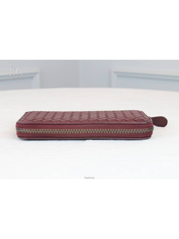 Used luxury daol Zipper long wallet red condition A - BOTTEGA VENETA - BALAAN 5