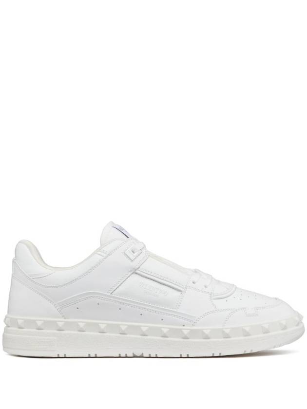 Freedots Calfskin Low Top Sneakers White - VALENTINO - BALAAN 2