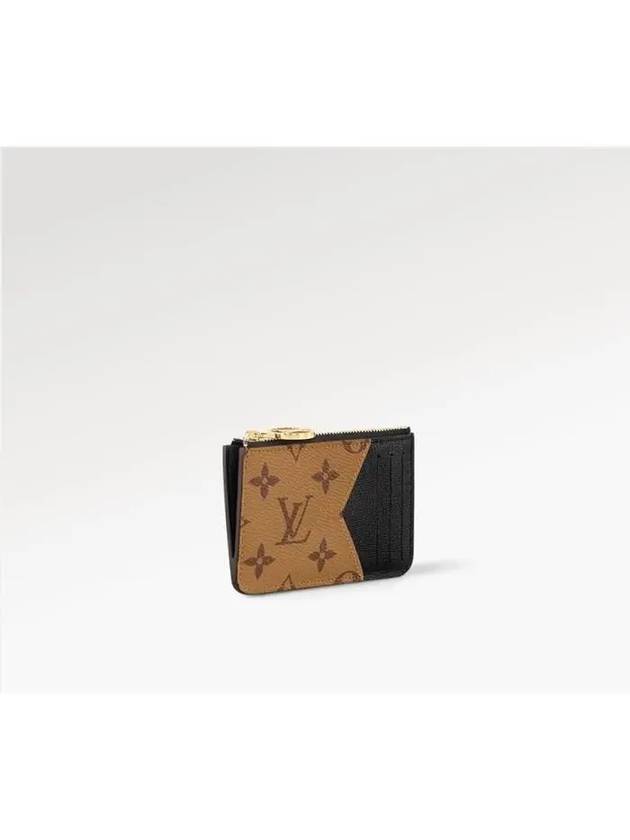 Romy Monogram Card Wallet Brown Black - LOUIS VUITTON - BALAAN 4