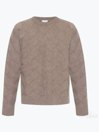 Intrecciato Wool Knit Top Riverbed - BOTTEGA VENETA - BALAAN 2