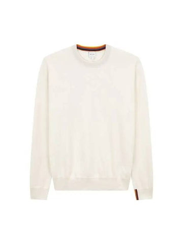 Soft Cashmere Crew Neck Pullover Cream 270986 - PAUL SMITH - BALAAN 1