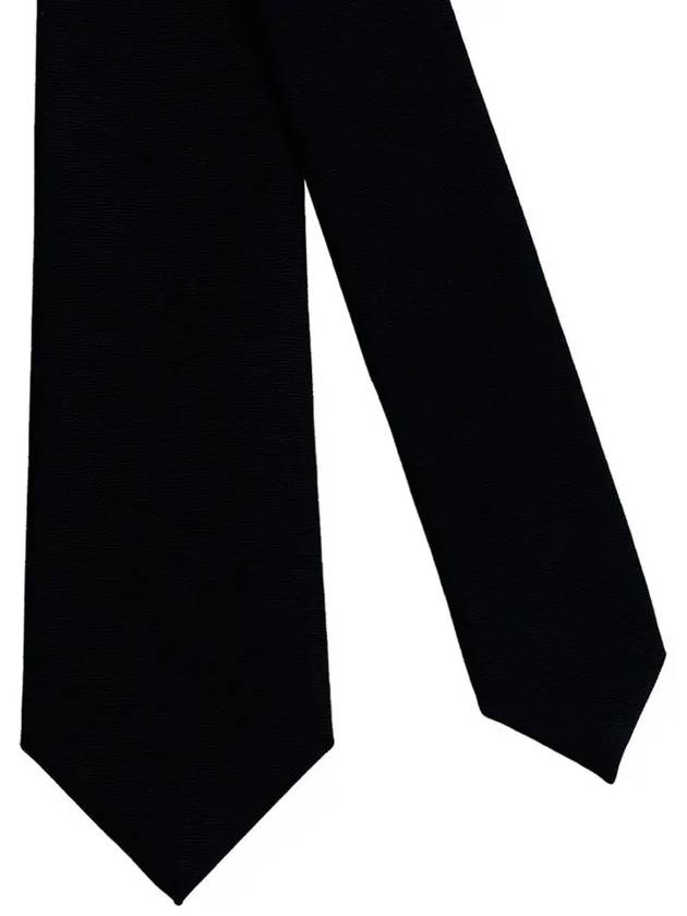 Premium Wool Tie Black - MANNERGRAM - BALAAN 3