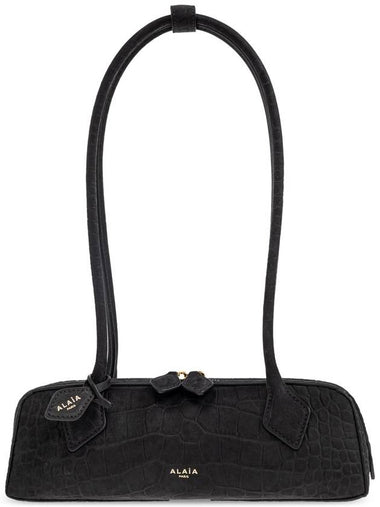 Alaïa Shoulder Bag Le Teckel Small, Women's, Black - ALAIA - BALAAN 1