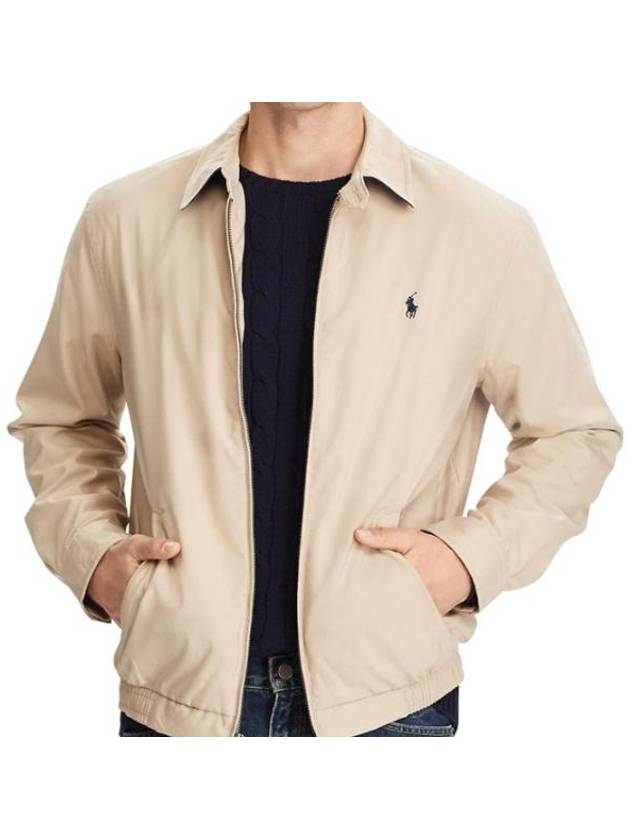 Harrington Windbreaker Beige - POLO RALPH LAUREN - BALAAN 3